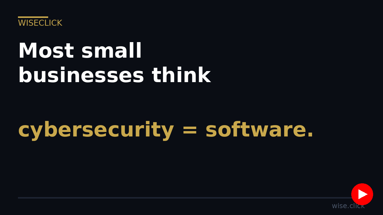 WISECLICK — Smarter Cybersecurity for Small Business
